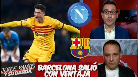 CHAMPIONS LEAGUE Barcelona pudo ganar, pero sacó buen resultado ante Napoli | Jorge Ramos y Su Banda