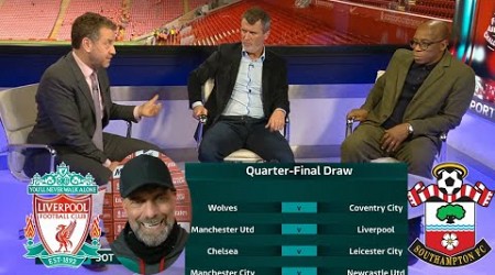 Liverpool vs Southampton 3-0 Ian Wright And Roy Keane Reaction And Analysis | Jurgen Klopp Interview