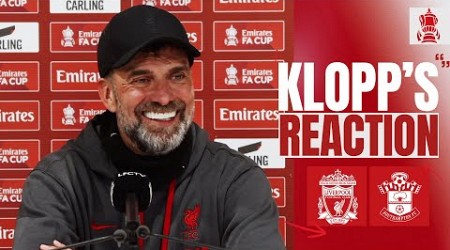 FA Cup Win, Academy Praise &amp; Kelleher Saves | Klopp&#39;s Reaction | Liverpool 3-0 Southampton