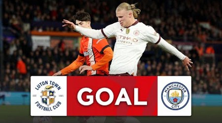 FIFTH GOAL!! Erling Haaland | Luton Town 2-5 Manchester City | Fifth Round | Emirates FA Cup 23-24