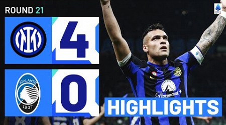 INTER-ATALANTA 4-0 | HIGHLIGHTS | Nerazzurri Move 12 Points Clear | Serie A 2023/24