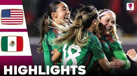 United States vs Mexico | What a Surprise | Highlights | Concacaf W Gold Cup Women&#39;s 26-02-2024