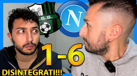 SASSUOLO-NAPOLI 1-6: DISINTEGRATI‼️