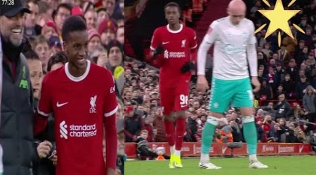 Trey Nyoni First Debut For Liverpool VS Southampton With Commentary