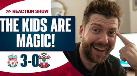 CAN&#39;T BELIEVE I WAS WORRIED! THE KIDS ARE MAGIC! LIVERPOOL 3-0 SOUTHAMPTON | MAYCH REACTION