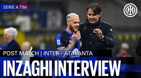 SIMONE INZAGHI INTERVIEW | INTER 4-0 ATALANTA 