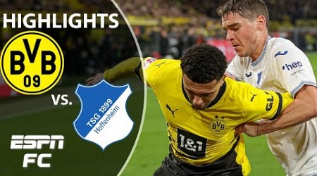 Borussia Dortmund vs. Hoffenheim | Bundesliga Highlights | ESPN FC