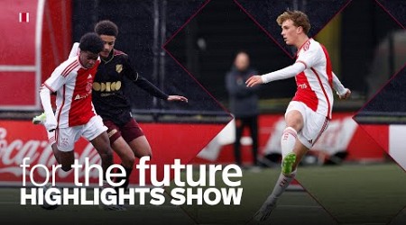 For The Future Highlights Show | Ajax U16 plays Mini-Klassieker &amp; De Koning shines at Ajax U15 