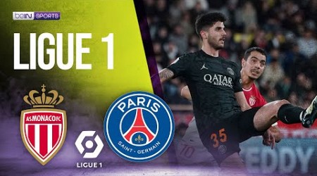 AS Monaco vs PSG | LIGUE 1 Highligths | 03/01/24 | beIN SPORTS USA