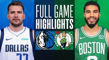 MAVERICKS at CELTICS | FULL GAME HIGHLIGHTS | March 1, 2024