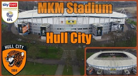 Ep71. MKM Stadium, by drone Home of Hull City. In The Championship for 23/24 season