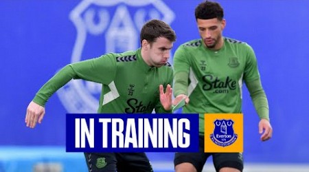 TOFFEES IN TRAINING AHEAD OF WEST HAM CLASH