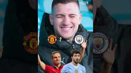 DIOGO DALOT&#39;s MAN CITY v MAN UTD CHALLENGE 