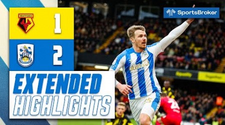 EXTENDED HIGHLIGHTS | Watford 1-2 Huddersfield Town