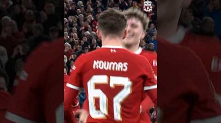 Lewis Koumas Scores on Liverpool Debut in FA Cup!