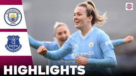 Manchester City vs Everton | Highlights | FA Women&#39;s Super League 02-03-2024