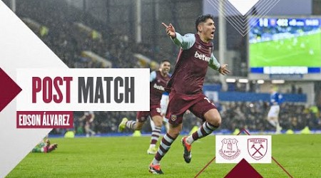 &quot;It&#39;s A Very Special Moment For Me&quot; | Edson Álvarez | Everton 1-3 West Ham | Post Match Reactions