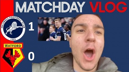 MILLWALL V WATFORD VLOG! ( ELECTRIC ATMOSPHERE )