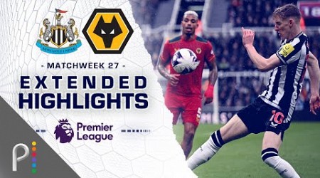 Newcastle United v. Wolves | PREMIER LEAGUE HIGHLIGHTS | 3/2/2024 | NBC Sports