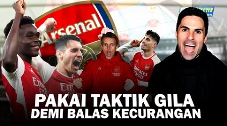 Pakai Taktik Kejutan Demi Membalas Dendam! Arteta Pakai Doble False 9 Saat Arsenal Bantai Newcastle