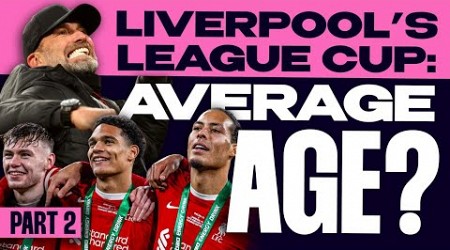 Liverpool&#39;s Average Age for the League Cup Final Analysed | Arsenal Dominating Newcastle!