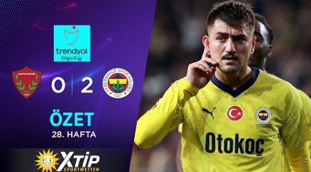 Merkur-Sports | A. Hatayspor (0-2) Fenerbahçe - Highlights/Özet | Trendyol Süper Lig - 2023/24