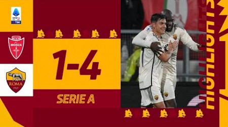 POKER A MONZA! | Monza 1-4 Roma | Serie A Highlights 2023-24