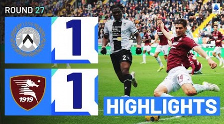 UDINESE-SALERNITANA 1-1 | HIGHLIGHTS | Two stunners in relegation thriller | Serie A 2023/24