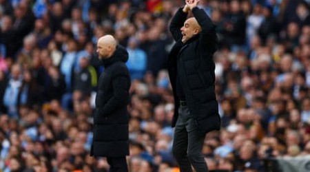 Guardiola hails 'world-class player' Foden while Ten Hag praises United – video