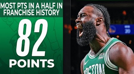 The Boston Celtics DROP 82 PTS In The 1st Half! SET FRANCHISE RECORD! 