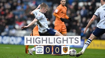 Highlights: PNE 0 Hull City 0