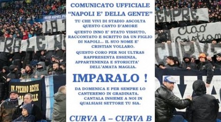 Il CORO ULTRAS NAPOLI 