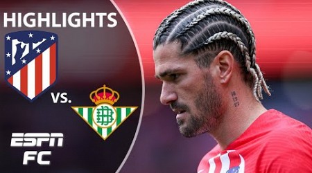 Atletico Madrid vs. Real Betis | LALIGA Highlights | ESPN FC