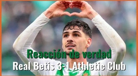 #muchodepodcast del #RealBetis 3-1 #athletic: Reacción de altura #LaLiga