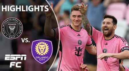 Florida Derby Domination ⚽ Inter Miami vs. Orlando City SC | MLS Highlights | ESPN FC