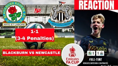 Blackburn vs Newcastle 1-1 (3-4 Penalties) Live Stream FA Cup Football Match 2024 Score Highlights