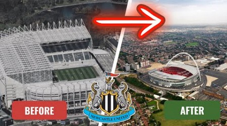 St James Park BRAND NEW STADIUM will be the “REAL WEMBLEY OF THE NORTH” !!!!