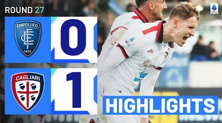 EMPOLI-CAGLIARI 0-1 | HIGHLIGHTS | Jankto secures vital win for Cagliari | Serie A 2023/24