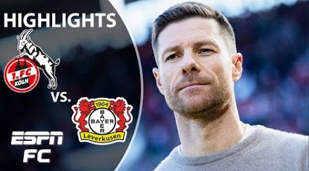 Cologne vs. Bayer Leverkusen | Bundesliga Highlights | ESPN FC