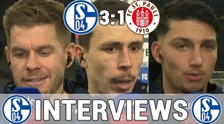 Schalke Stimmen nach 3:1 Sieg: Terodde, Schallenberg &amp; Kabadayi im Interview | Schalke 3:1 St. Pauli