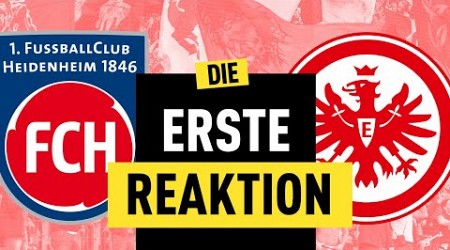 2:1 in Heidenheim! Eintracht Frankfurt kann noch gewinnen! | Bundesliga Reaktion