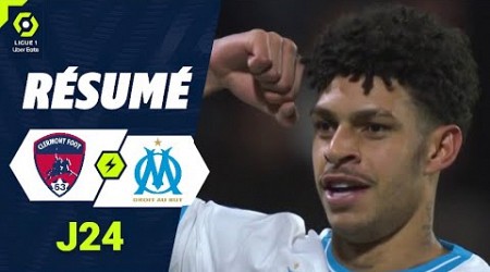 Clermont - Marseille 1-5 Résumé | Ligue 1 - 2023/2024 | clermont om