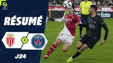 Monaco PSG | 0-0 | Le résumé | Ligue 1 2023-24 | psg monaco