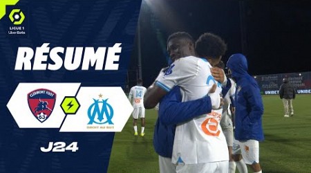 CLERMONT FOOT 63 - OLYMPIQUE DE MARSEILLE (1 - 5) - Résumé - (CF63 - OM) / 2023-2024