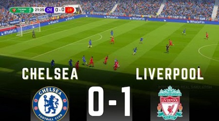 CHELSEA VS LIVERPOOL 0-1 | FINAL | CARABAO CUP 2024 | .SIMULATION #efl #carabaocup