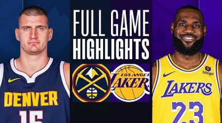 NUGGETS at LAKERS | FULL GAME HIGHLIGHTS | March 2, 2024