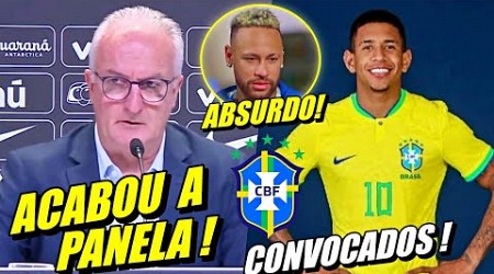 BRASIL CHOCADO !! CONVOCAÇÃO DA SELEÇÃO TEM NOVO 10 E NOVIDADE P0LÊMICA !