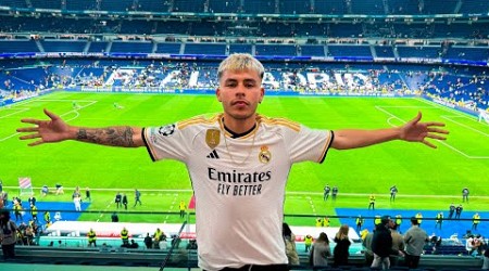 MI PRIMER PARTIDO DEL REAL MADRID EN EL SANTIAGO BERNABÉU⚽