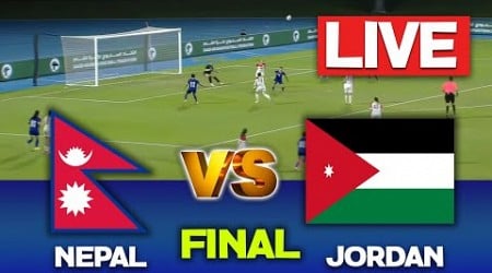 Nepal w vs Jordan w Live football | WAFF Women&#39;s Championship 2024 Final Live-3