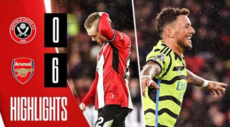 Sheffield United 0-6 Arsenal | Premier League highlights